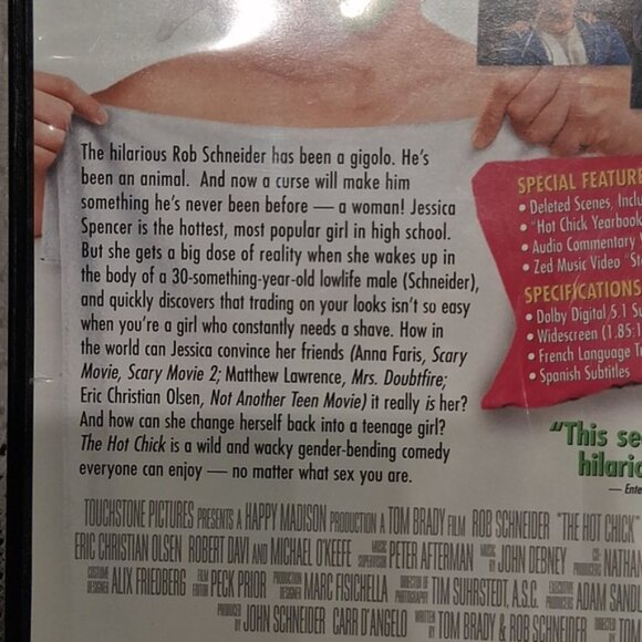Rob Schneider Is The Hot Chick DVD - Picture 3 of 4